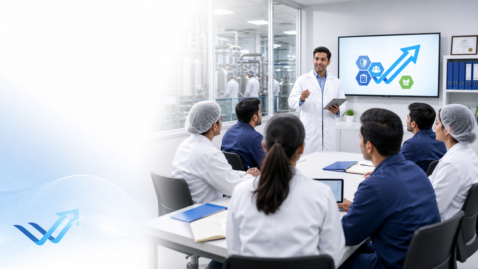 Industrial training session